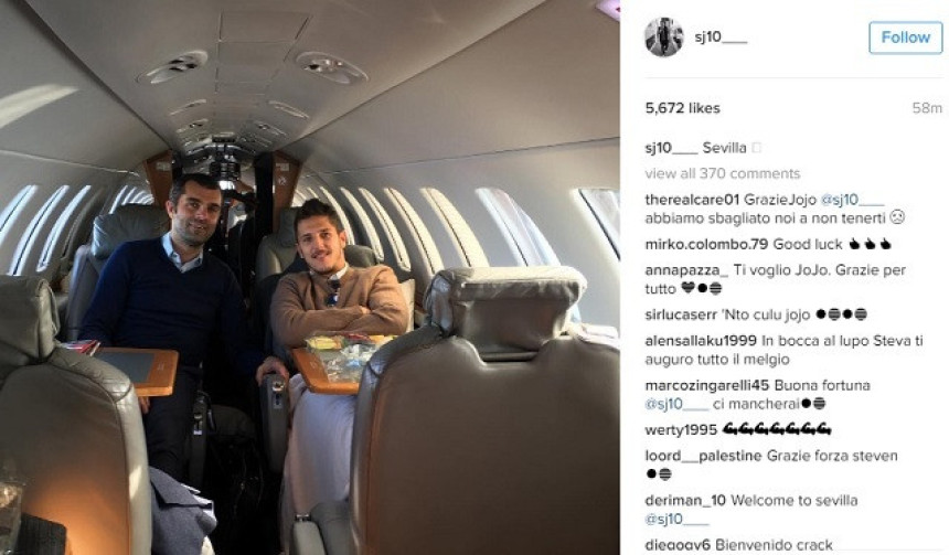 Jovetić potvrdio: Sevilja! Inter može i do plusa od 4.000.000 evra!