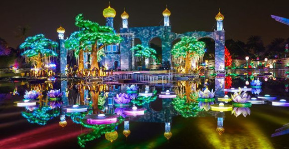 Čudesna bašta svjetlosti u Dubaiju!