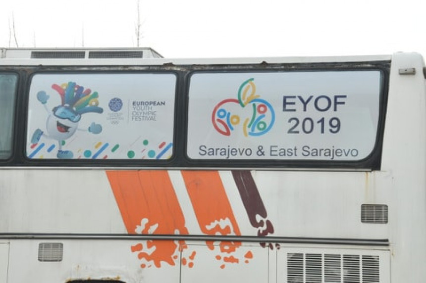 I. Sarajevo: Autobusi u znaku EYOF-a