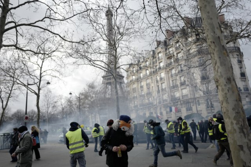 Francuska: Policija privela 45 osoba
