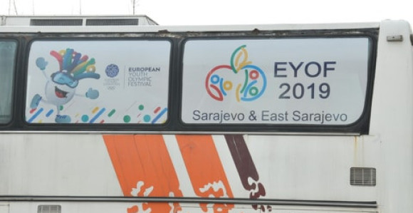 I. Sarajevo: Autobusi u znaku EYOF-a
