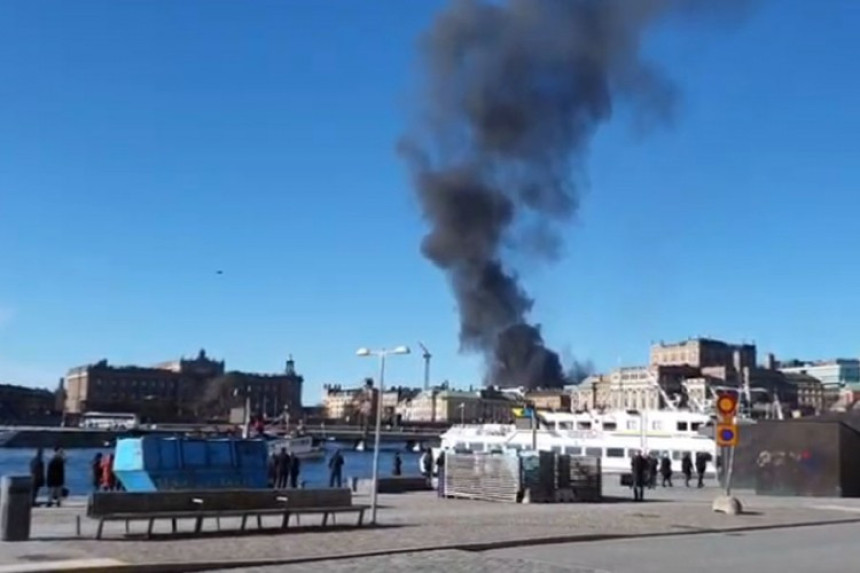 Eksplozija u centru Stokholma