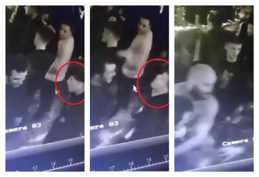 Video: Ros Barkli nokautiran u noćnom klubu!