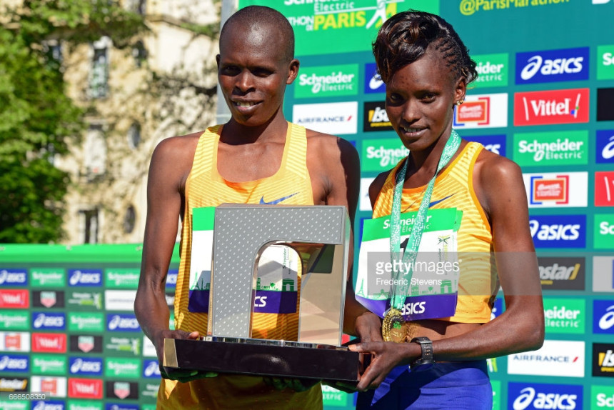 Bračni par pobijedio na maratonu u Parizu!