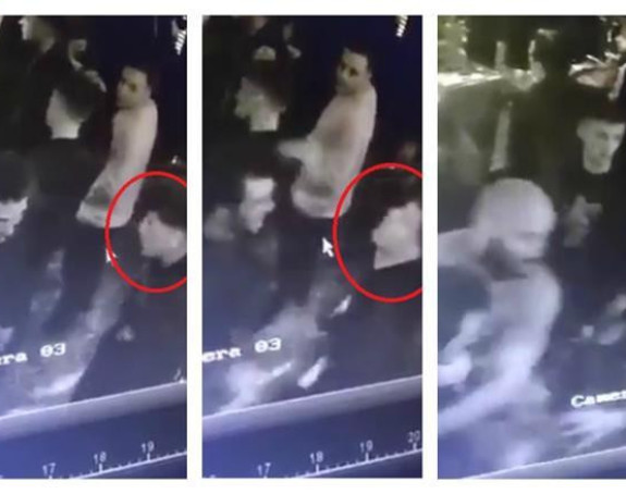 Video: Ros Barkli nokautiran u noćnom klubu!