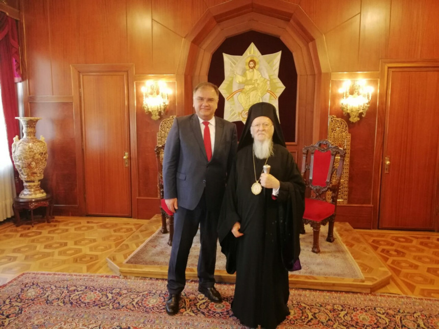 Ivanić razgovarao sa patrijarhom 