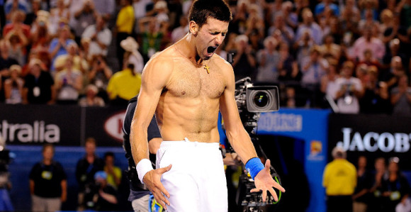 Žestok trening, polomljen reket