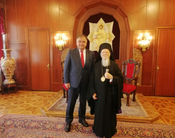 Ivanić razgovarao sa patrijarhom 