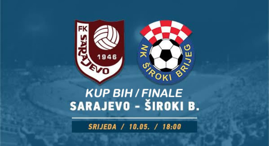 Kup BiH - Finale: Široki Brijeg osvojio "Koševo"!