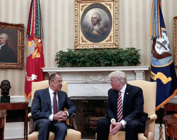 Lavrov i Tramp oči u oči prvi put