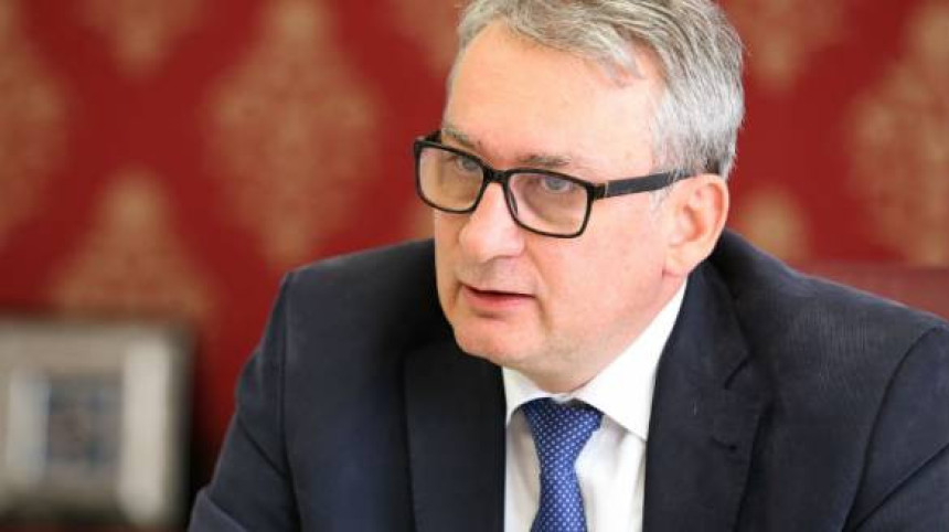 Mladen Bosić na skupu u Berlinu