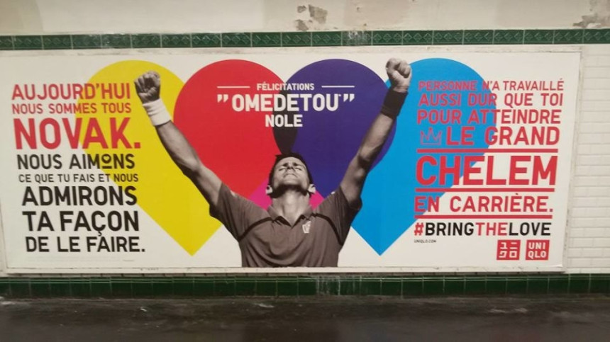 Čitav Pariz je u Noletovim bilbordima, a poruka - da zaplačeš od ponosa...!