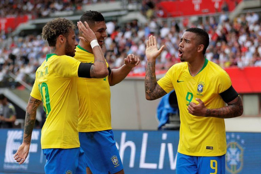 Пријатељска: Бразил се игра, а Нејмар је у форми!