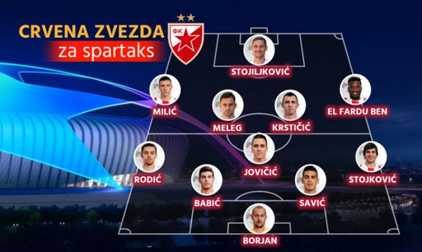 LŠ - kvalifikacije: Zvezda - tim za Spartaks...