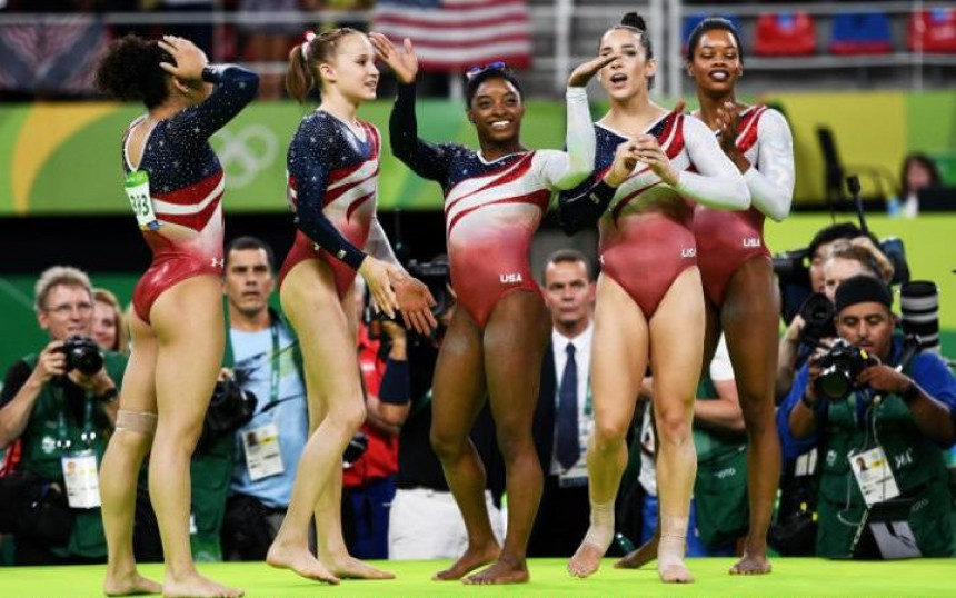 ОИ: Американкама злато у гимнастици!