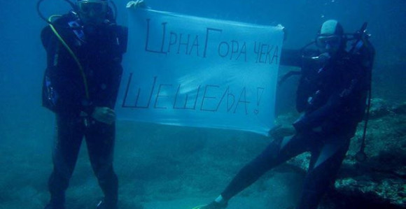 Šešelj u Crnoj Gori nakon 20 godina