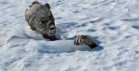 Глобално загријавање открива давно погинуле