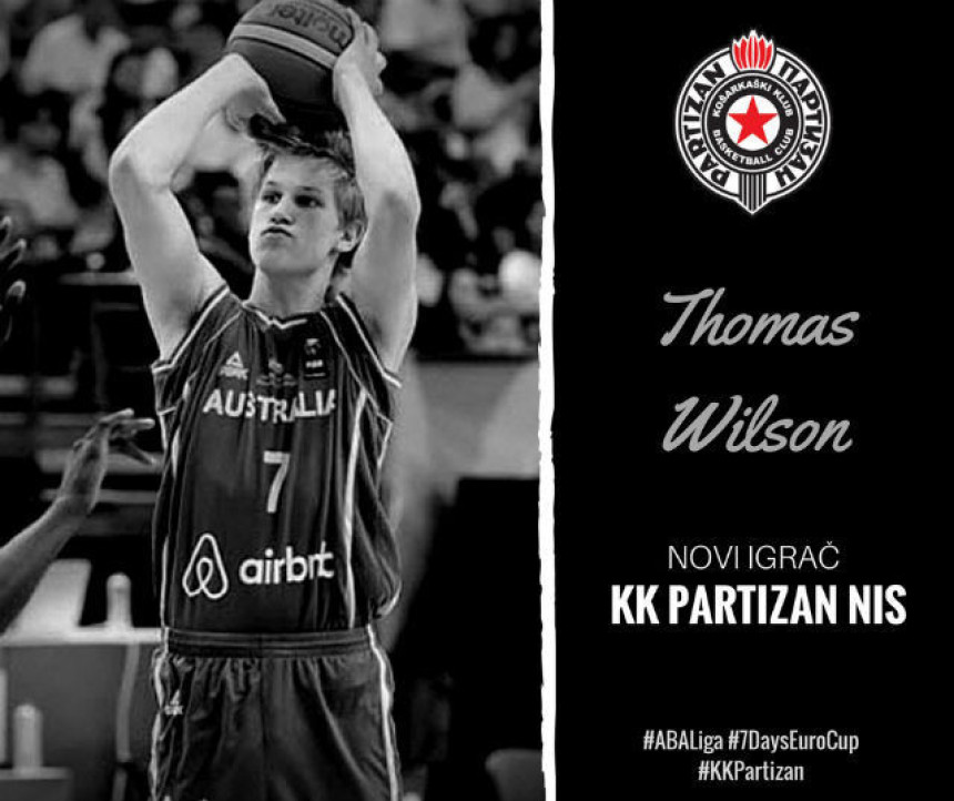 Zvanično - Australijanac Vilson u Partizanu!