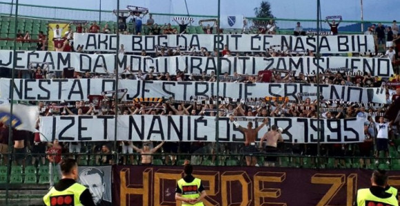 Na Koševu veličanje „Oluje“ - da li je to fudbal?!