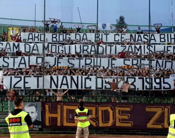 Na Koševu veličanje „Oluje“ - da li je to fudbal?!