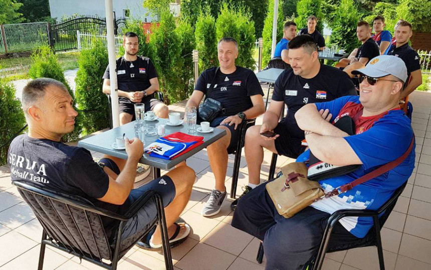 Odbojkaši Srbije stigli na Pale