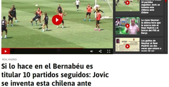 Video: Evrogol Luke Jovića na treningu Reala!