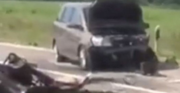 Sudar tri vozila u Istri: Prešao u suprotni smjer