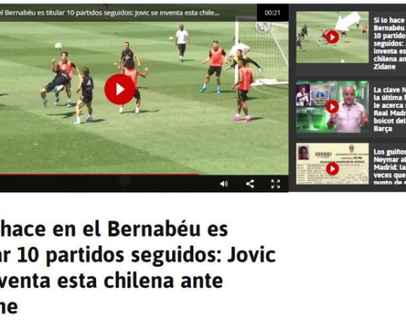 Video: Evrogol Luke Jovića na treningu Reala!