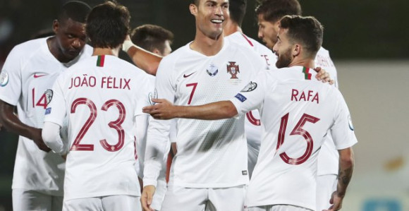 ЕП: Роналдо 4 гола, у Енглеској 8, у Албанији 6...!