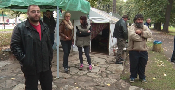 Štrajkači iščekuju Komunalnu policiju