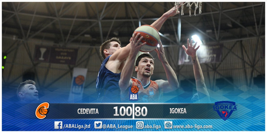 ABA: Cedevita trojkama "uništila" Igokeu!