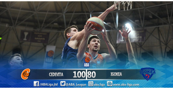 ABA: Cedevita trojkama "uništila" Igokeu!