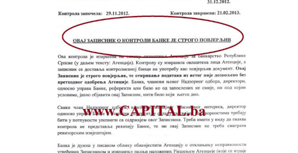 Dokaz da je Injac znala za dešavanja u Balkan Investment banci