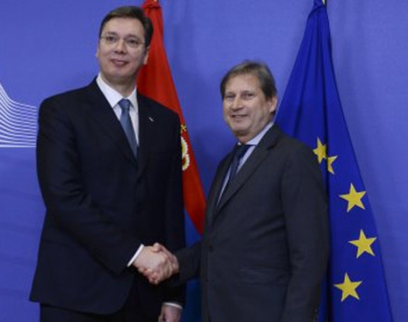Комесар за проширење ЕУ данас у Београду