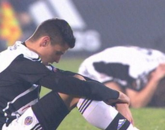 Krah i tuga! Partizan poveo, pa primio tri gola i ispao iz LE!