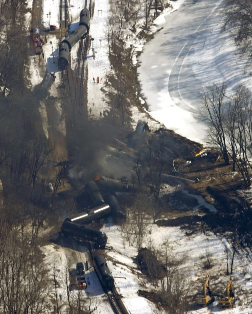 Bugarska: Voz izletio iz šina i eksplodirao