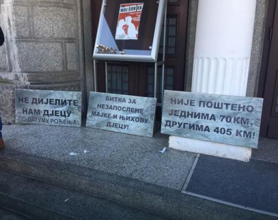 Mirni protest nezadovoljnih majki 