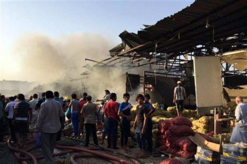 Багдад: Талачка криза у тржном центру