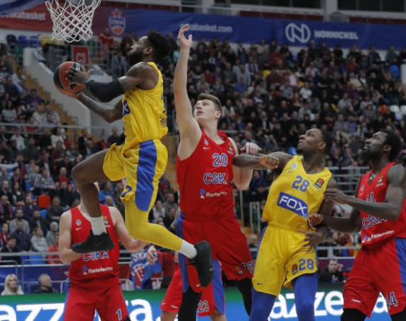 EL: Šok za CSKA - Moskva pala prvi put od 2017. godine!