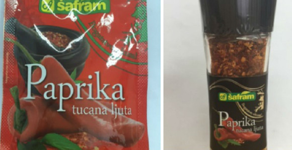 Sa tržišta povučeno 208 kg tucane paprike