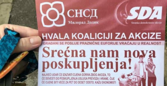 Leci u Banjaluci: Hvala koaliciji!