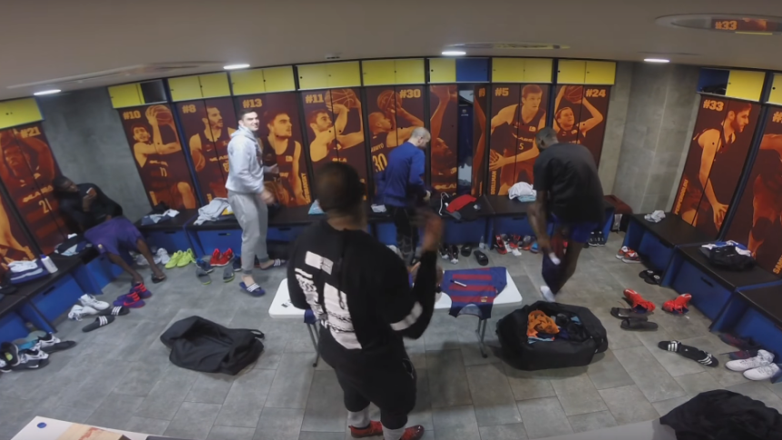 Priča: Burnih sat vremena u svlačionici "Blaugrane"...