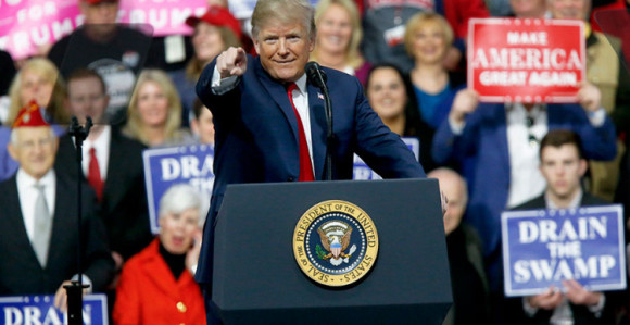 Tramp već otkrio slogan za 2020.