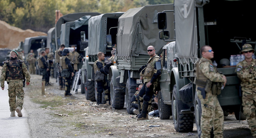 Vježba KFOR-a na Dragašu