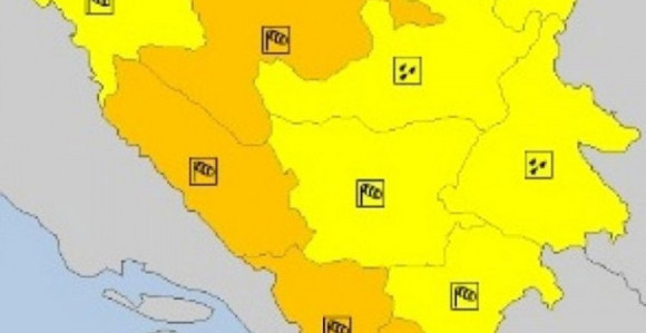 Mogući udari vjetra u Banjaluci