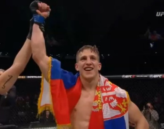 Video: "Čelični Srbin" pobjedom debitovao u UFC!