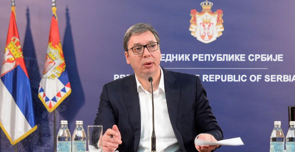 Jagodina: Jeziva poruka za Vučića