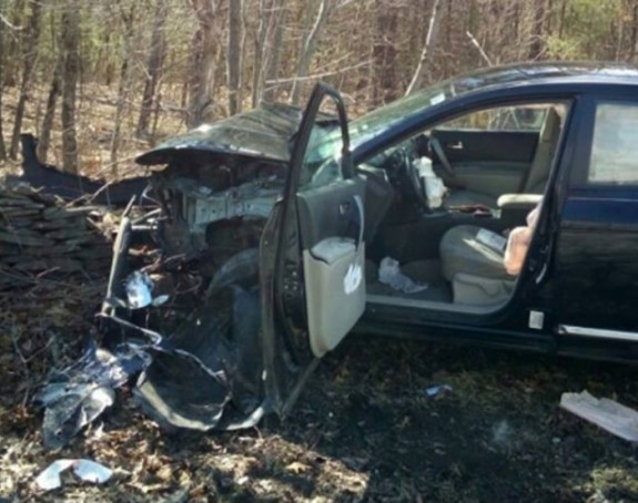 Видјела паука, па изазвала удес