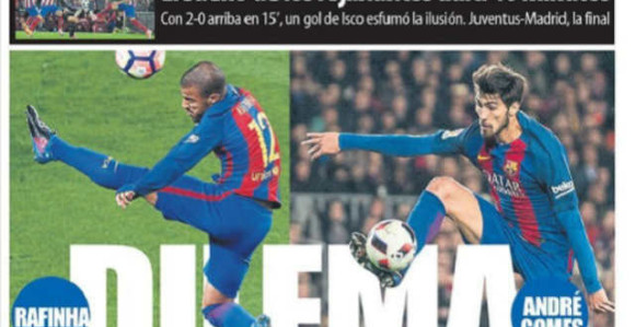 Barsine dileme - Andre Gomes i Rafinja...