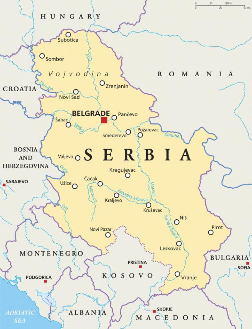 Гугл „поклонио“ српску територију